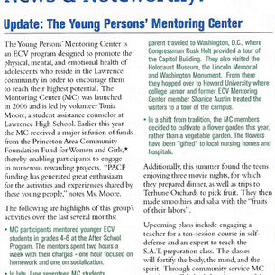 The Young Persons' Mentoring Center Opens