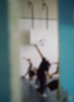 medium format Film photographs of Gallim dance company's summer intensive at new york city center for creativity and dance in east village manhattan, nyc