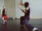 medium format Film photographs of Gallim dance company's summer intensive at new york city center for creativity and dance in east village manhattan, nyc
