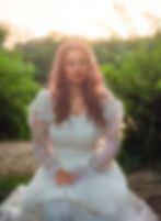 medium format film photo of dancer in prospect park, brooklyn ny. golden hour glowy ethereal portrait photography in the park
