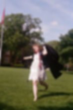 35mm creative senior grad photos on film