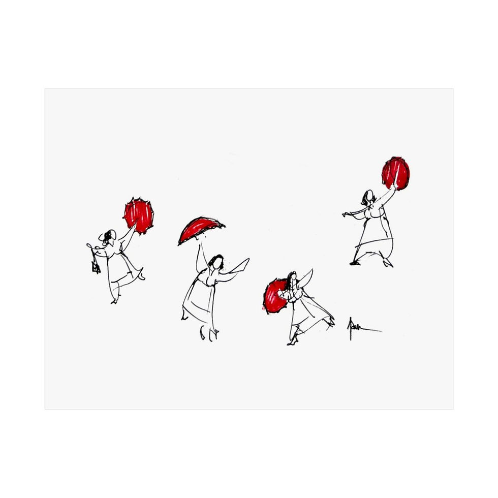 Thumbnail: “Dancing in the Rain” Joyful souls