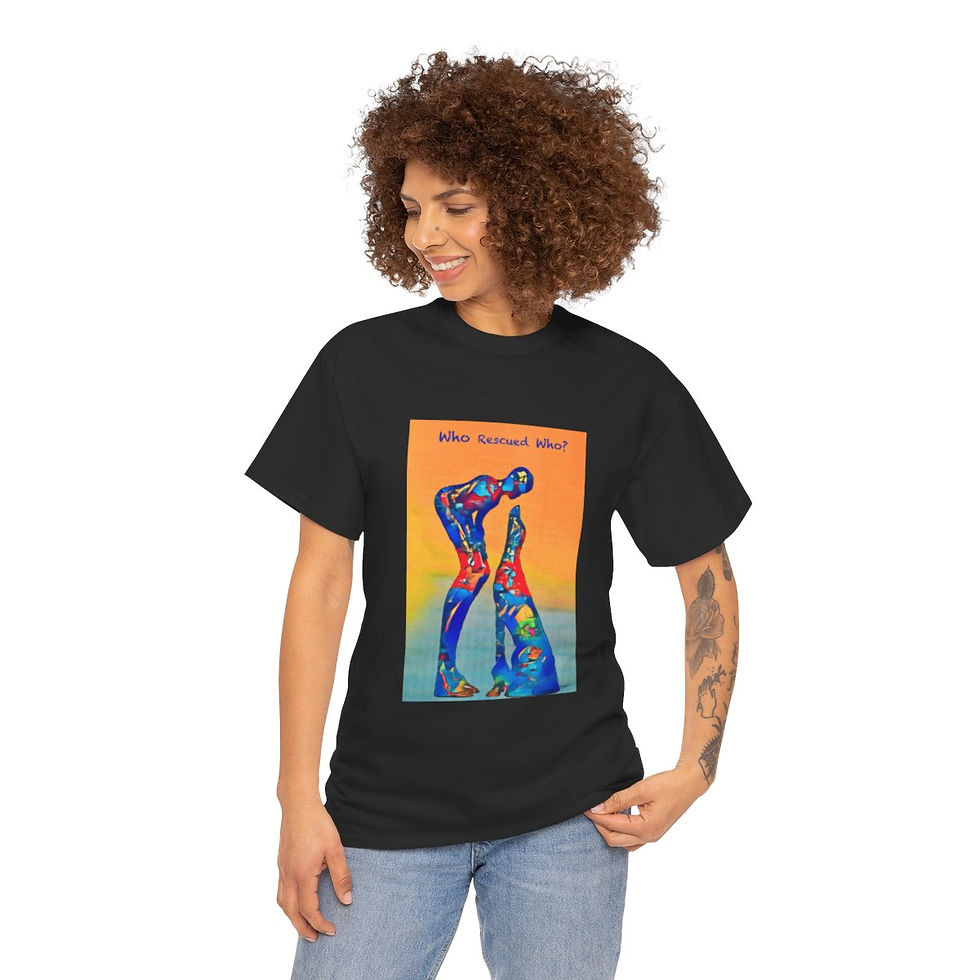 Thumbnail: T-Shirt Who Rescued Who 