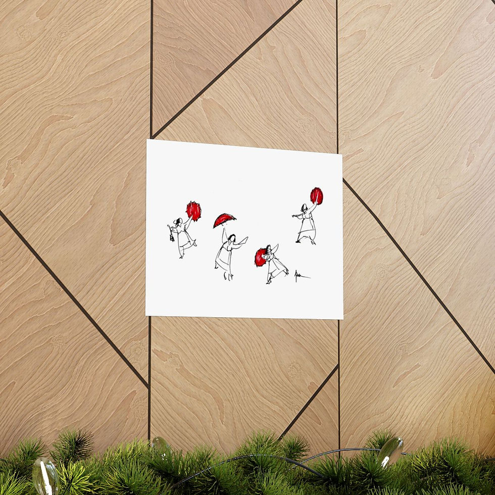 Thumbnail: “Dancing in the Rain” Joyful souls