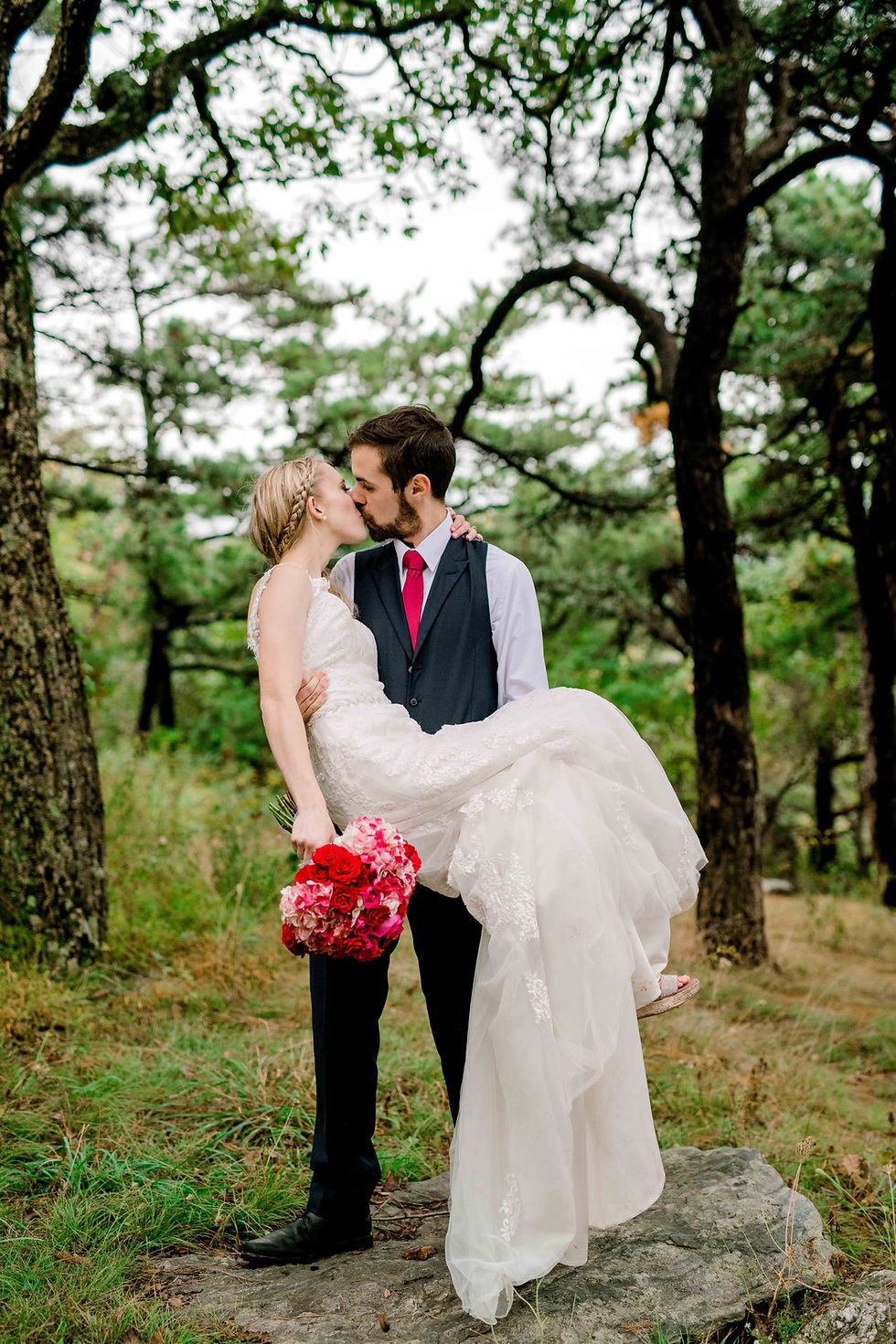 Evan & Courtney's Rustic Wedding at Gambrill State Park