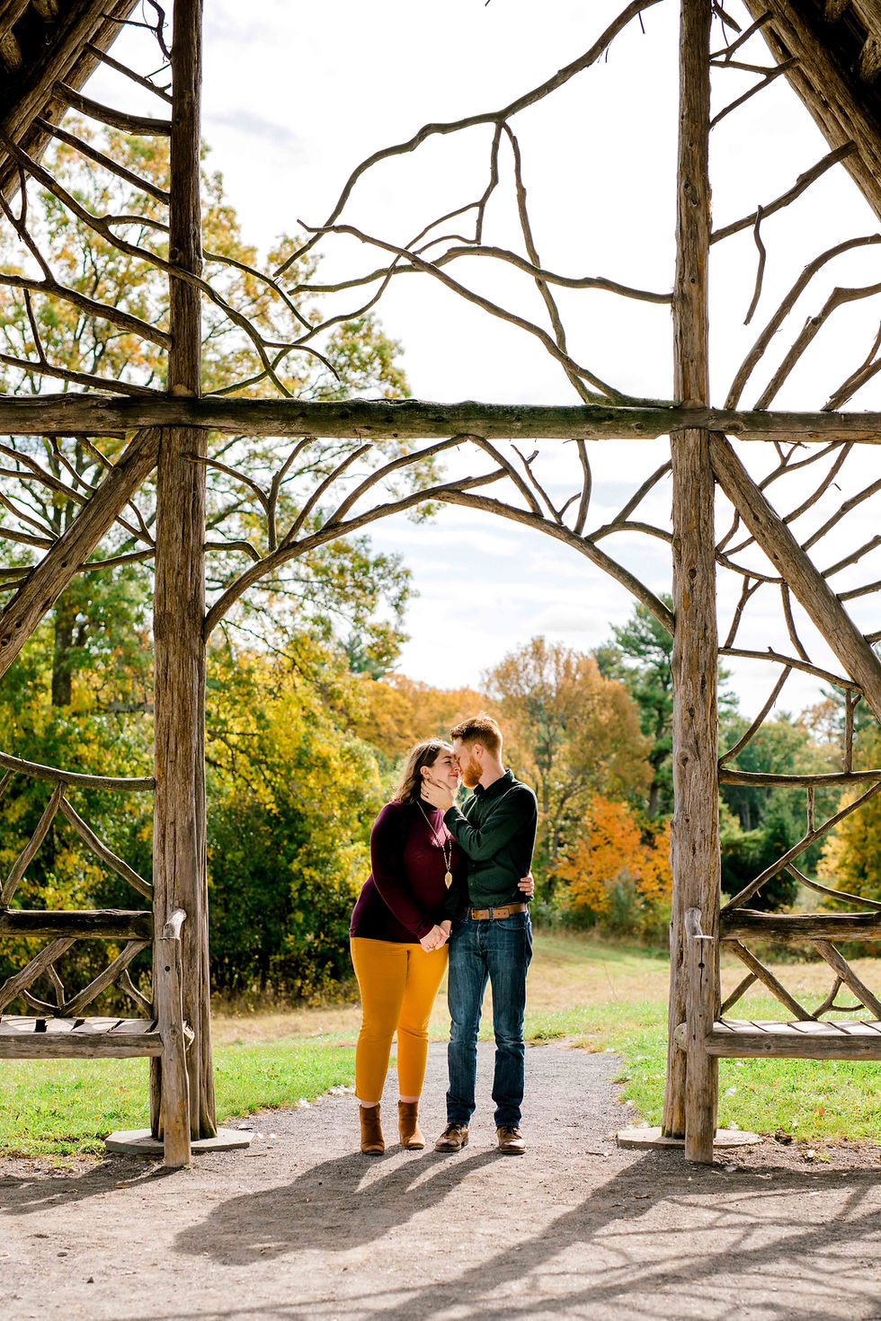 Michael & Lauren's Poet's Walk Engagement