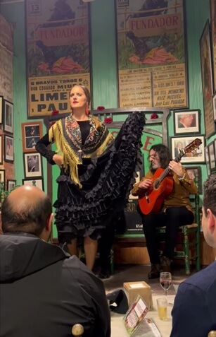 Flamenco in El Pasaje, Jerez de la Frontera