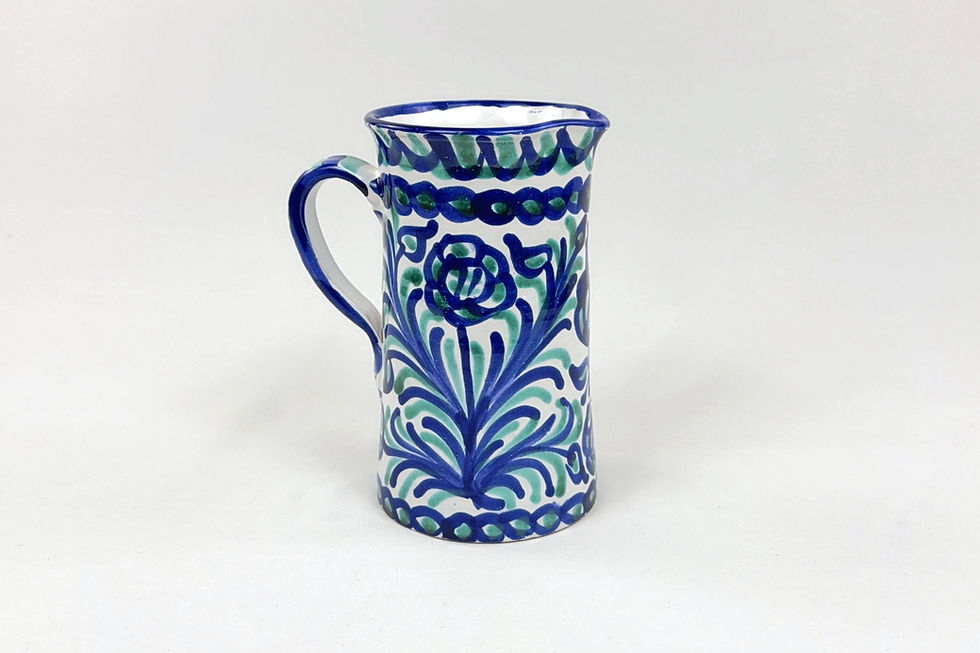 Granada karaf blauw groen