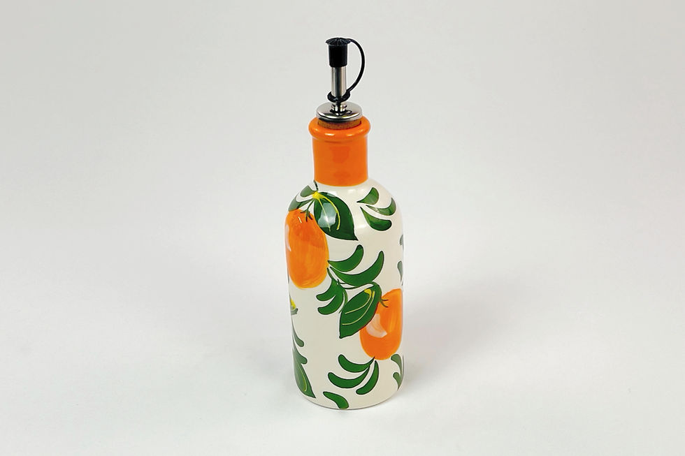 Miniature : Olijfoliefles 275ml met sinaas decoratie