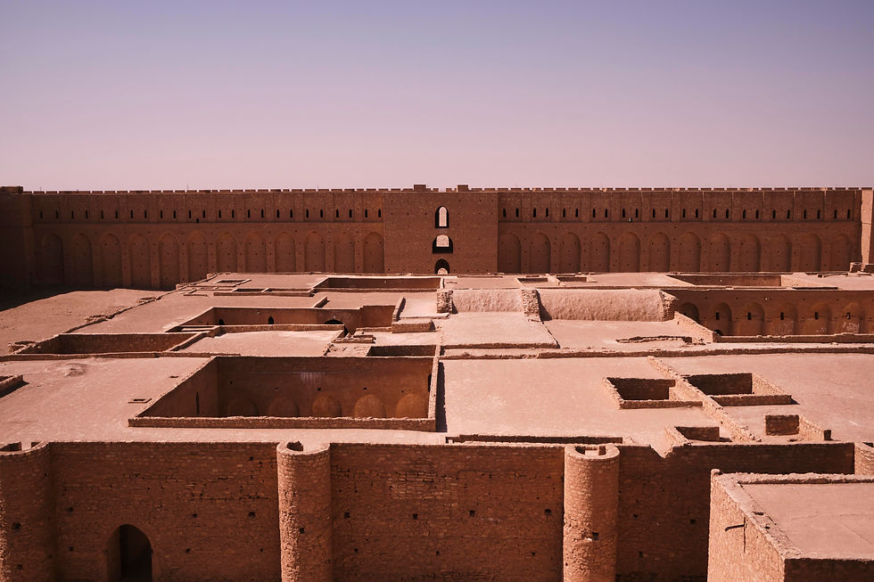 Huge Al-Ukhaidar Forrtress outside of Karbala, Iraq