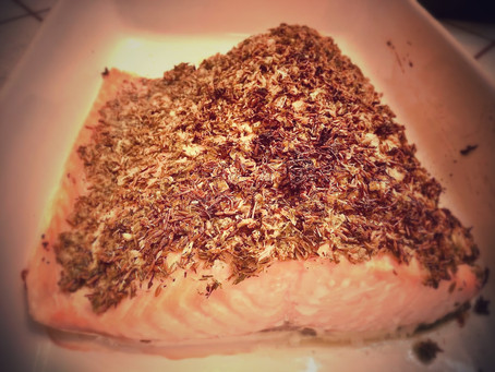 Tamsin Waley-Cohen’s Cumin Crusted Salmon