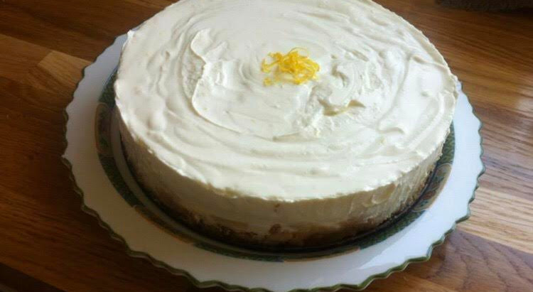Jennifer Pike’s Easy Lemon Cheesecake
