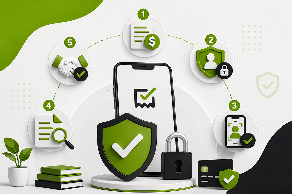 5 sinais de que um serviço de crédito digital é confiável