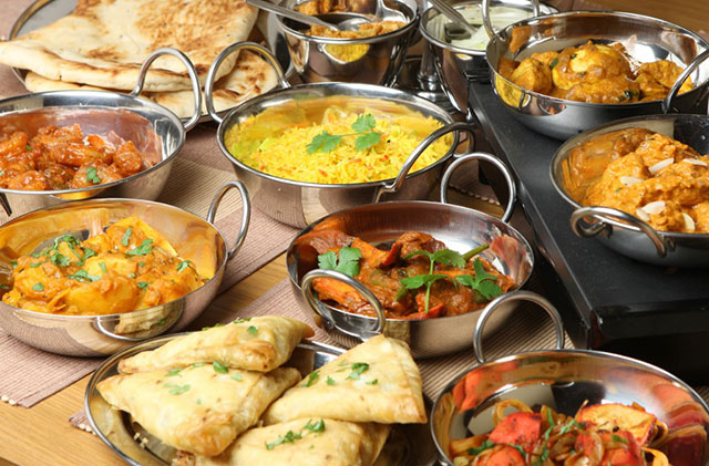 Arranged Food and Objects