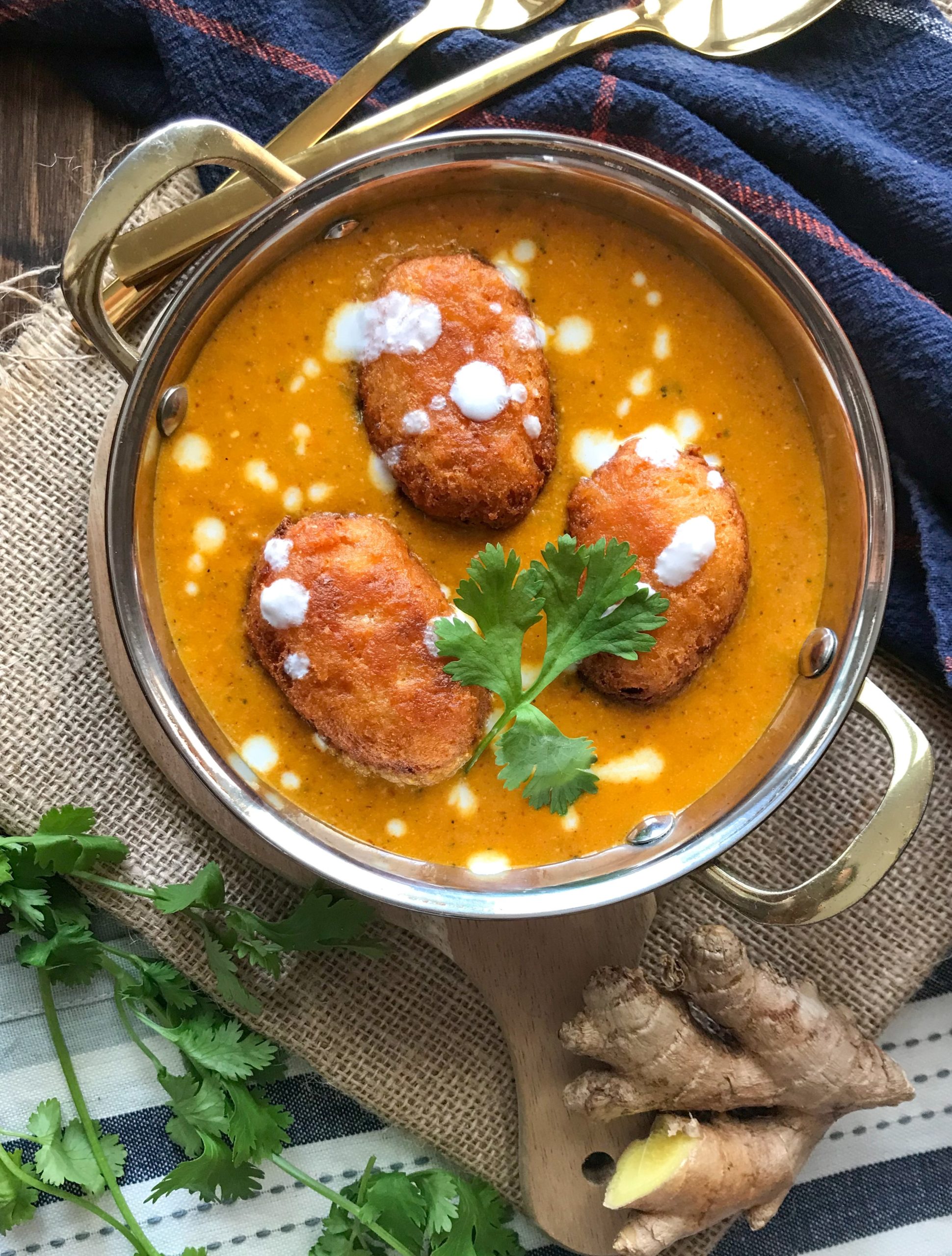 Arranged Food and Objects