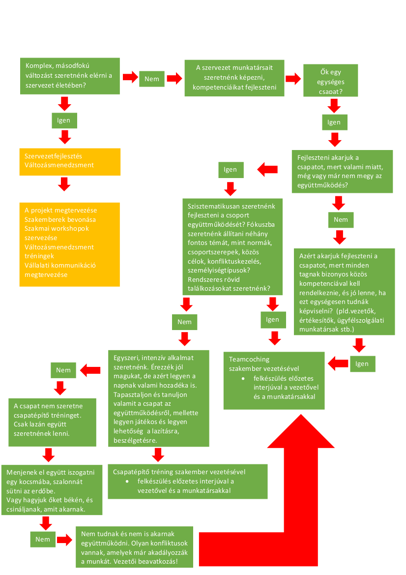 Mikor és hogyan képezzünk csapatot?