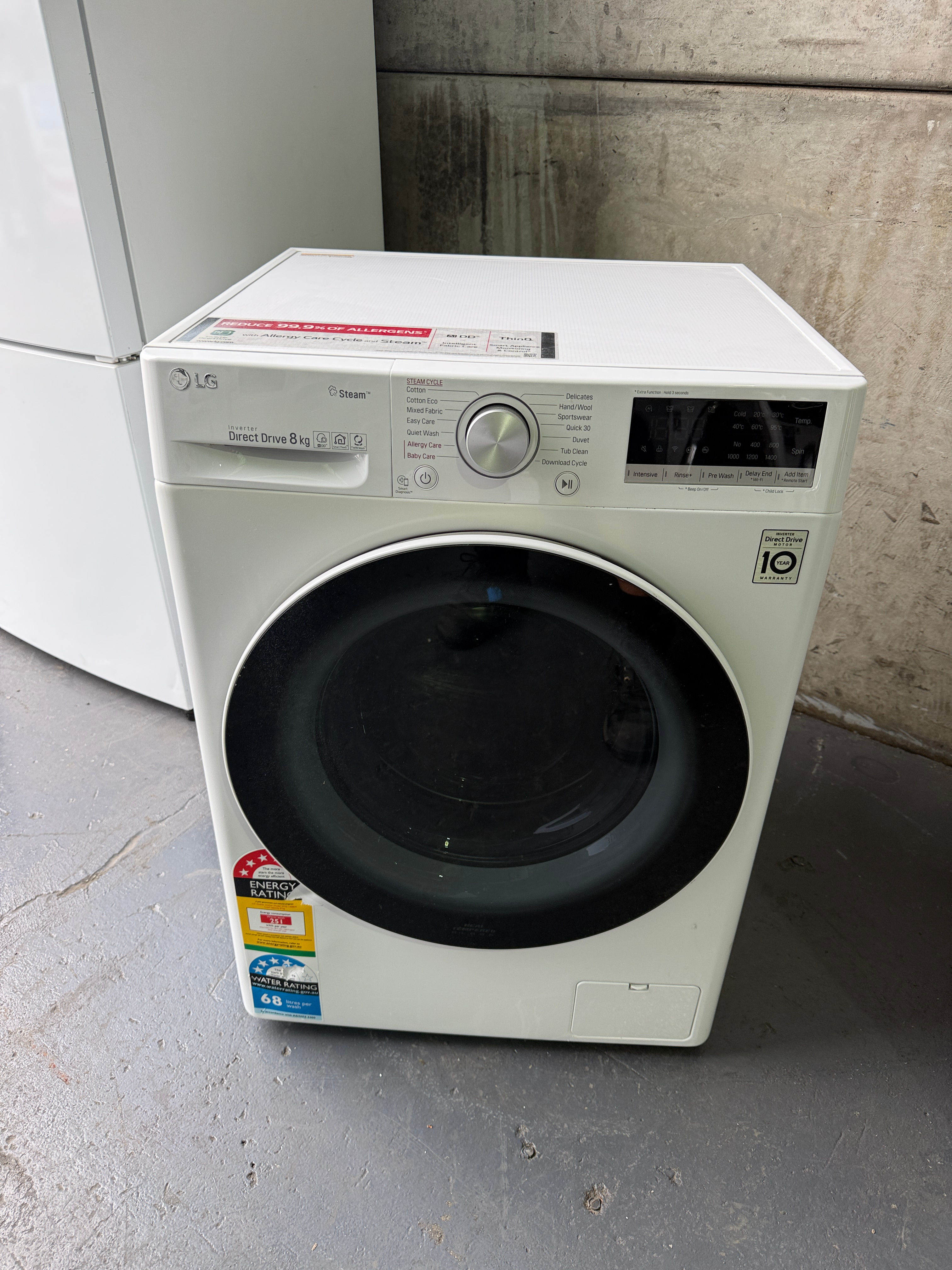 8kg LG Front Loader (FL1627