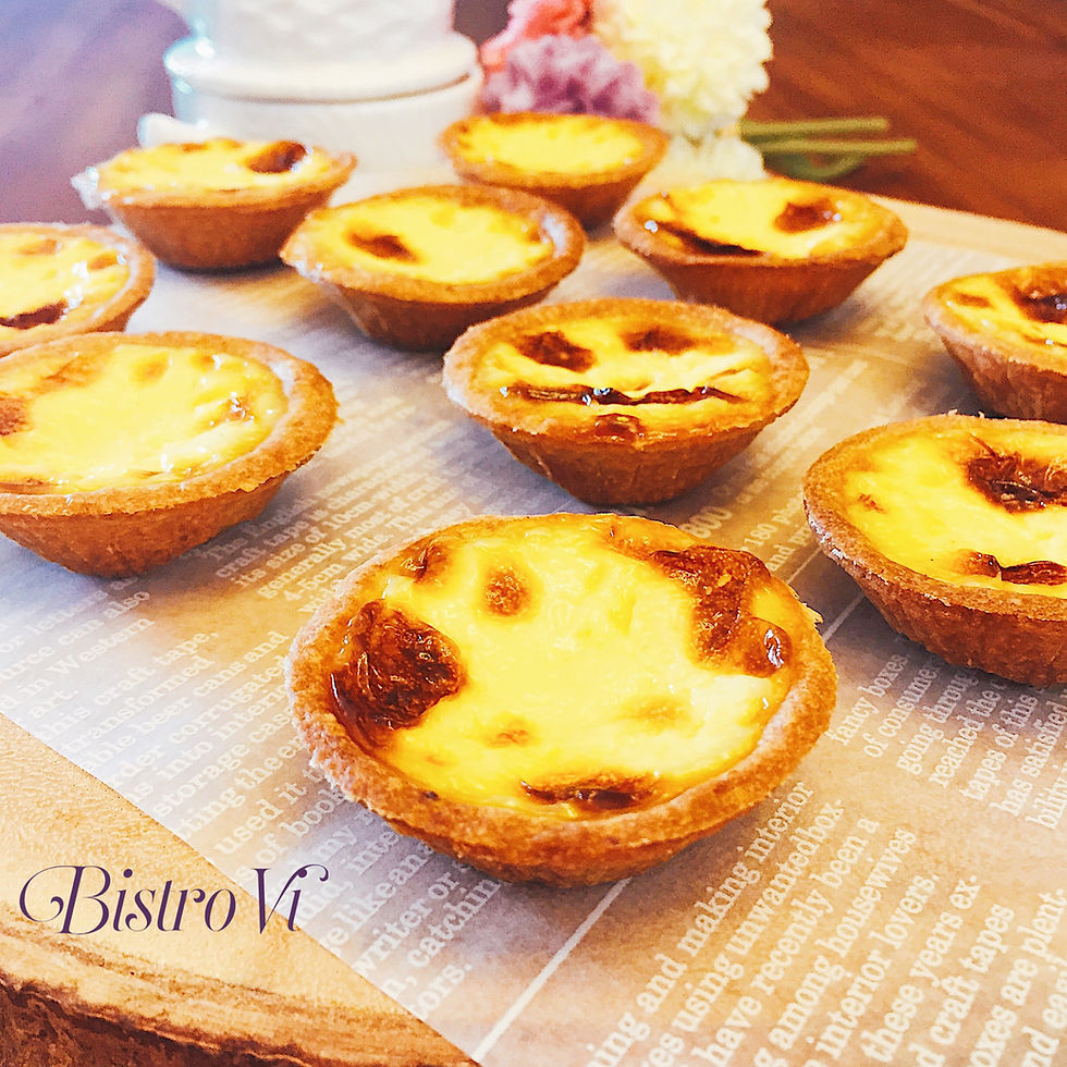 蛋塔=塔皮+布蕾汁