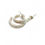 Thumbnail: Engraved Silver Hoops