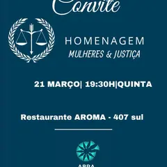 ABRA /PRESIDÊNCIA N. 01 DE 08 DE MARÇO DE 2024 -HOMENAGEM MULHERES & JUSTIÇA