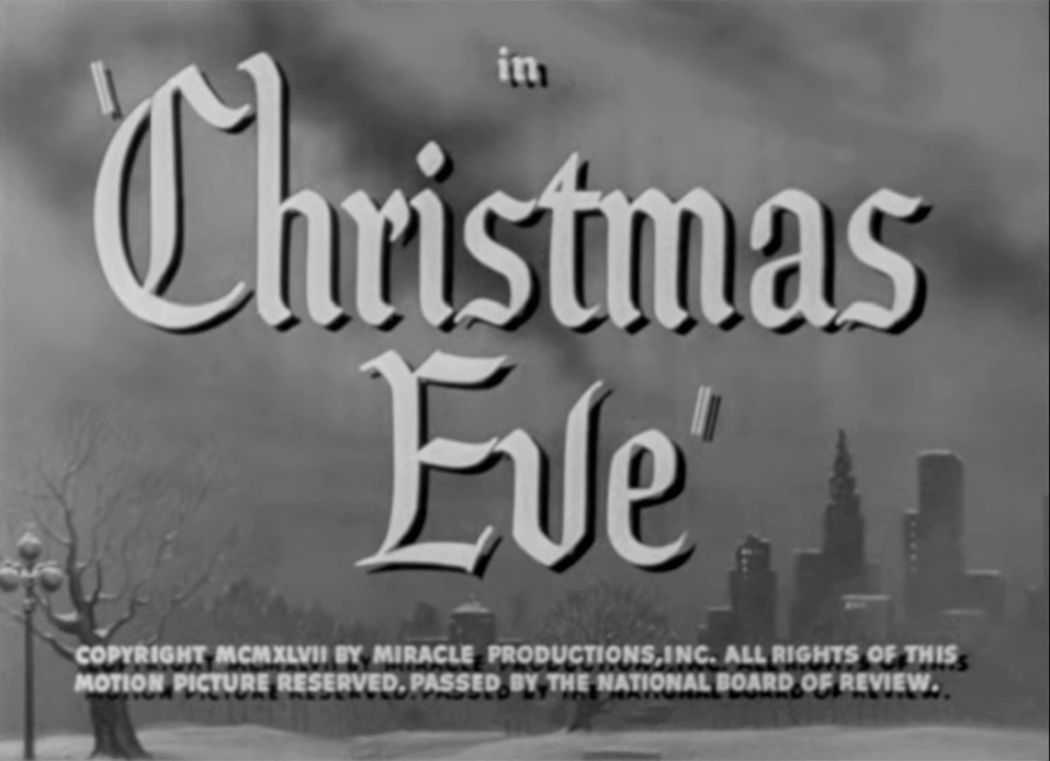 Christmas Watch Christmas Eve (1947)