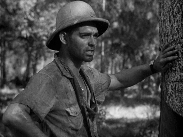 Clark Gable Red Dust pith helmet rubber plantation pre-code