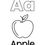 Thumbnail: The Alphabet Work Book 56 pages