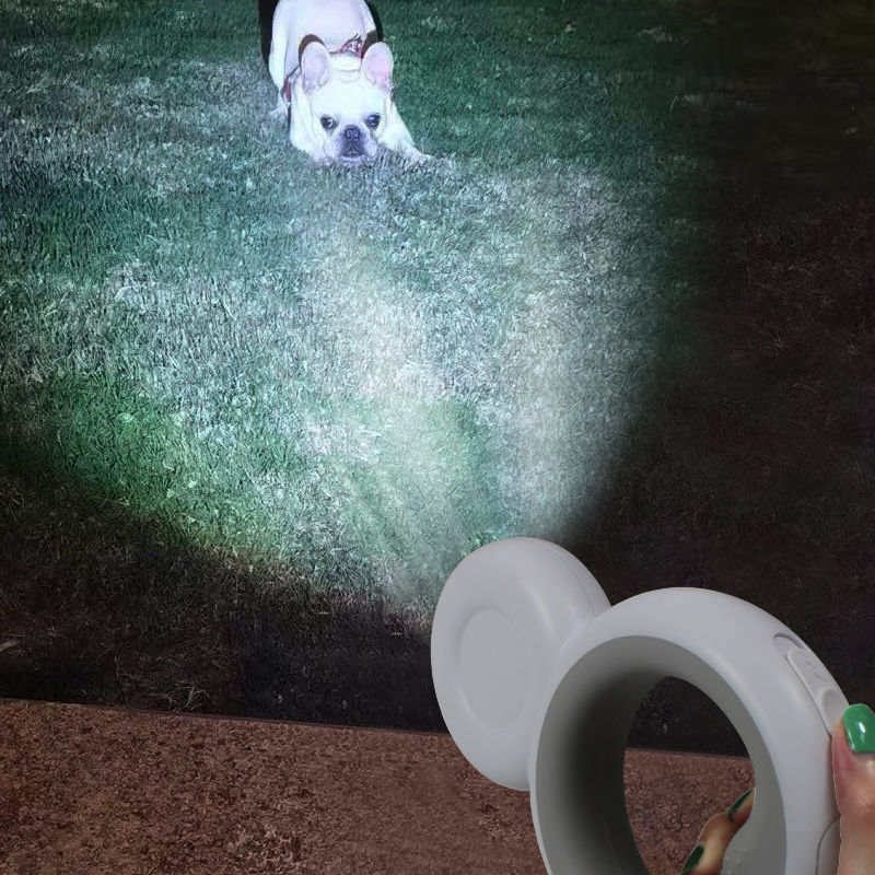 Thumbnail: 360°Tangle-Free Long Walking with Poop Bag LED Flashilight Dog LeashDLHC22008