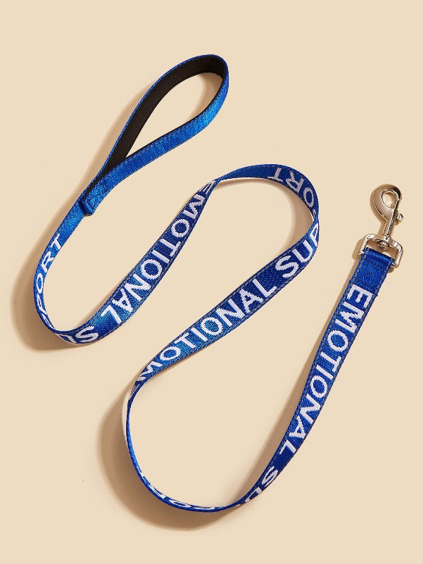 Thumbnail: Jacquard Pattern Pet Leash with Diving Cotton Handle DLZS22005