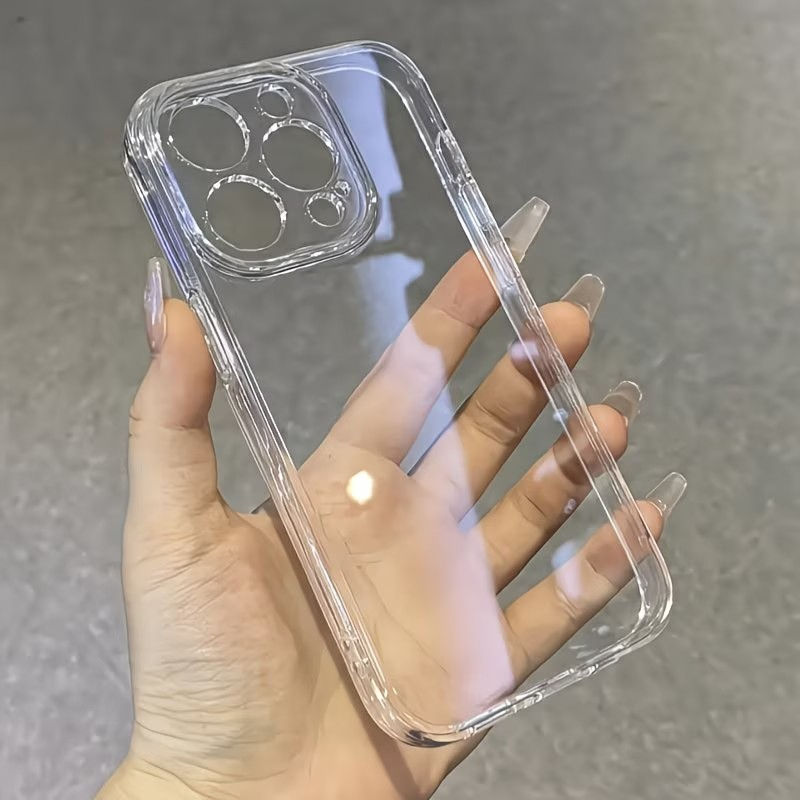 Thumbnail: 3PCS Ultra Thin Clear Phone Case For iPhone 11 12 13 14 15 16 17 Air 18 ProMax P