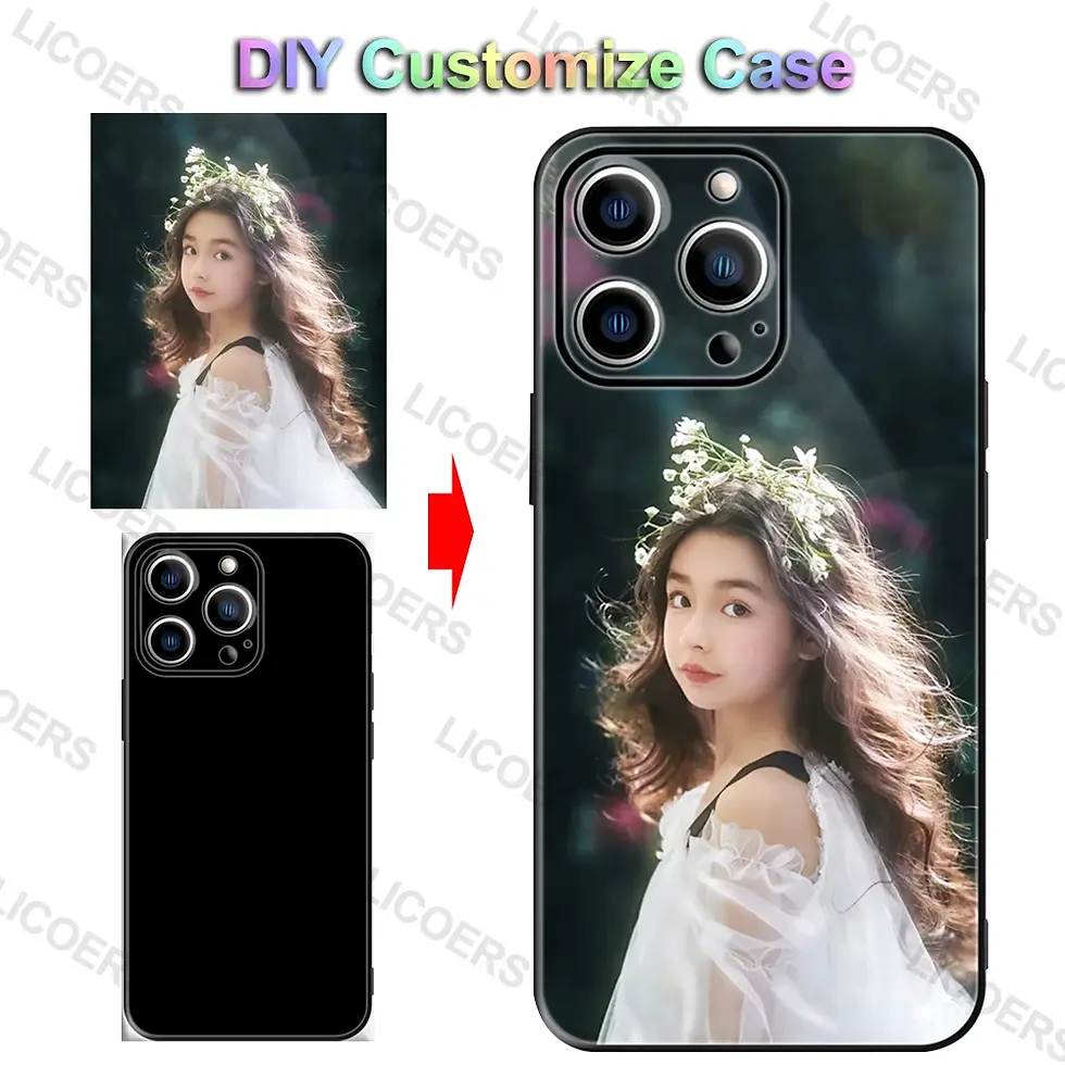 Thumbnail: Custom Case for iPhone 17 Air 16 17e 16e 15 14 13 12 11 Pro Max Mini XR Plus Cov