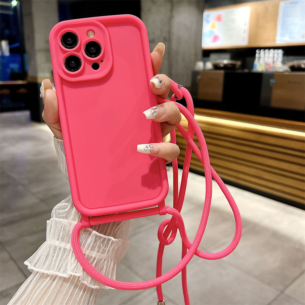 Thumbnail: Phone Case For iPhone 11 12 13 14 15 16 17 18 Pro Max 17 Air 16E Crossbody Adjus