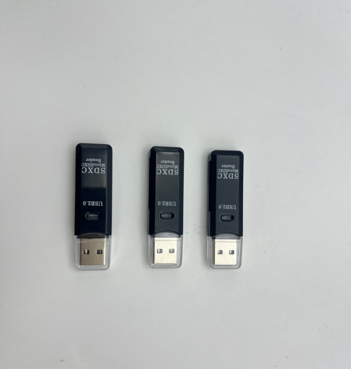 Thumbnail: Card Reader Writer USB Flash Drive Adapter 2-in-1 Multi-Functional USB 2.0 Micro