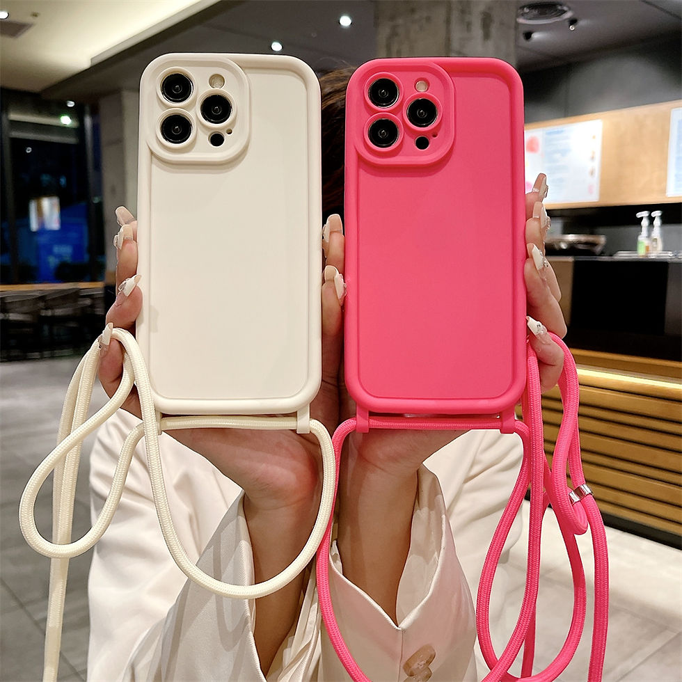 Thumbnail: Phone Case For iPhone 11 12 13 14 15 16 17 18 Pro Max 17 Air 16E Crossbody Adjus