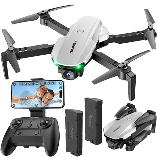 SIMREX Drone With Camera 1080P for Kids And Adults RC Quadcopter Drone With Alti