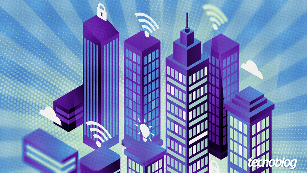 Entenda o conceito e os benefícios de uma cidade inteligente (ilustração: Vitor Pádua/Tecnoblog)