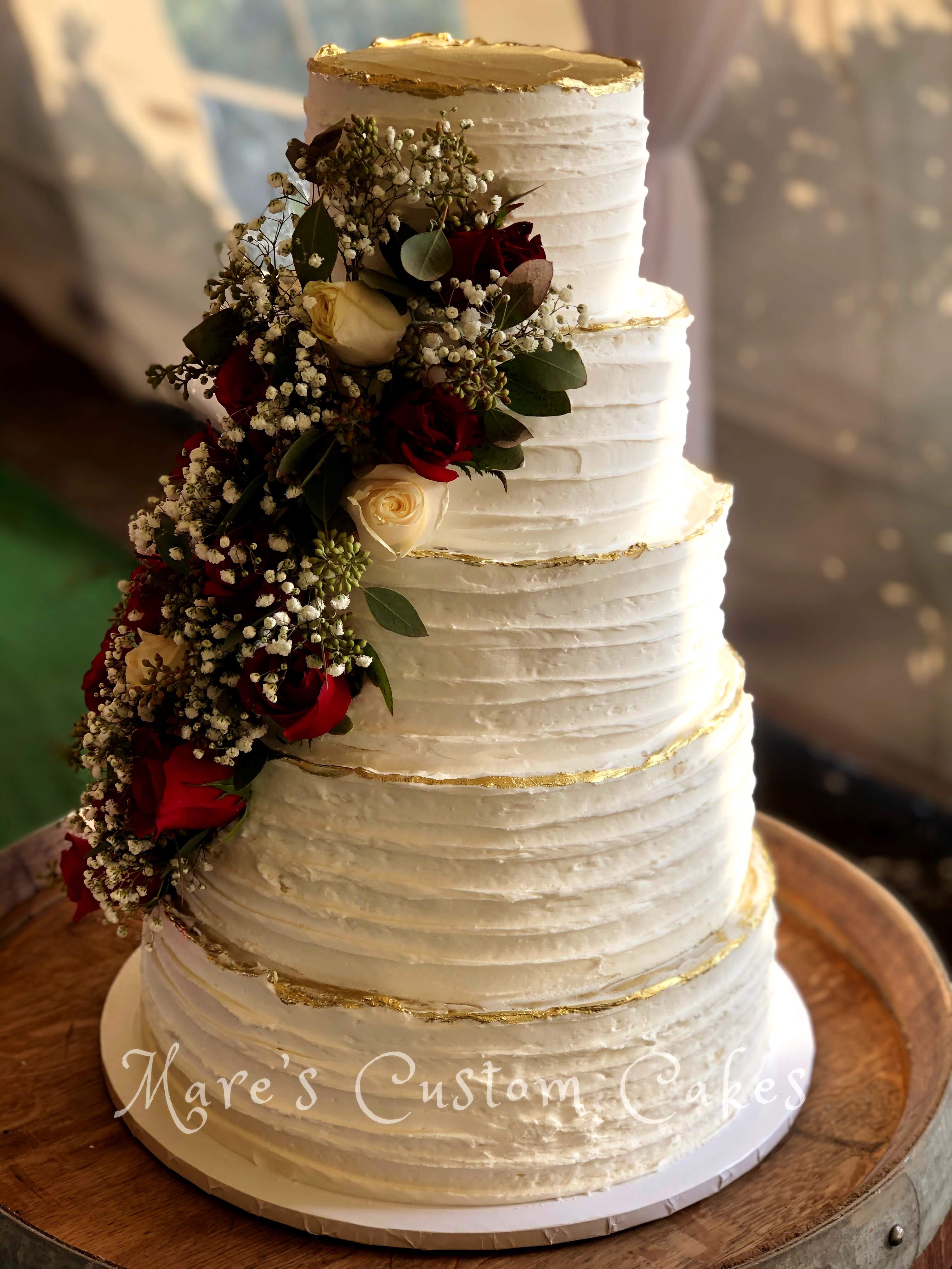 Rustic Buttercream Cake