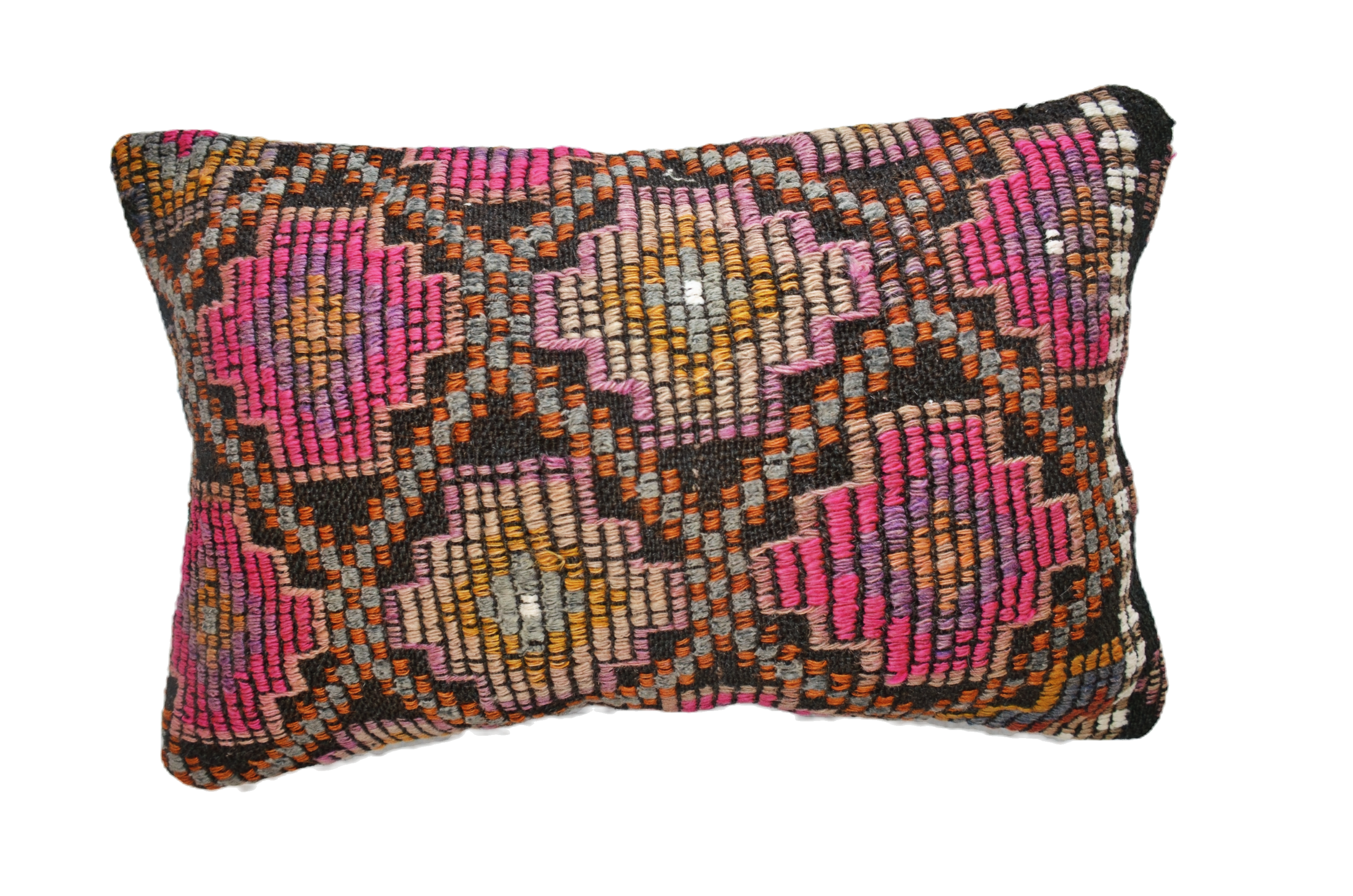 Mira Pink Embroidered Cushion