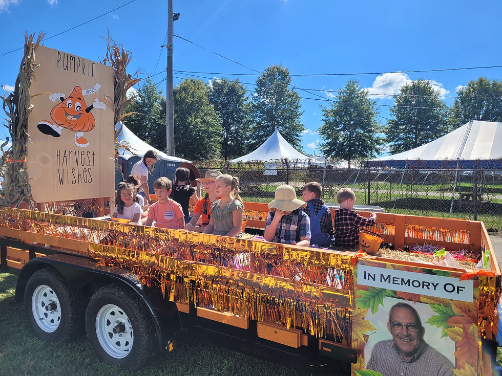 CLUMC Pumpkin Festival Parade Float