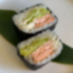 Saumon et crème de miso