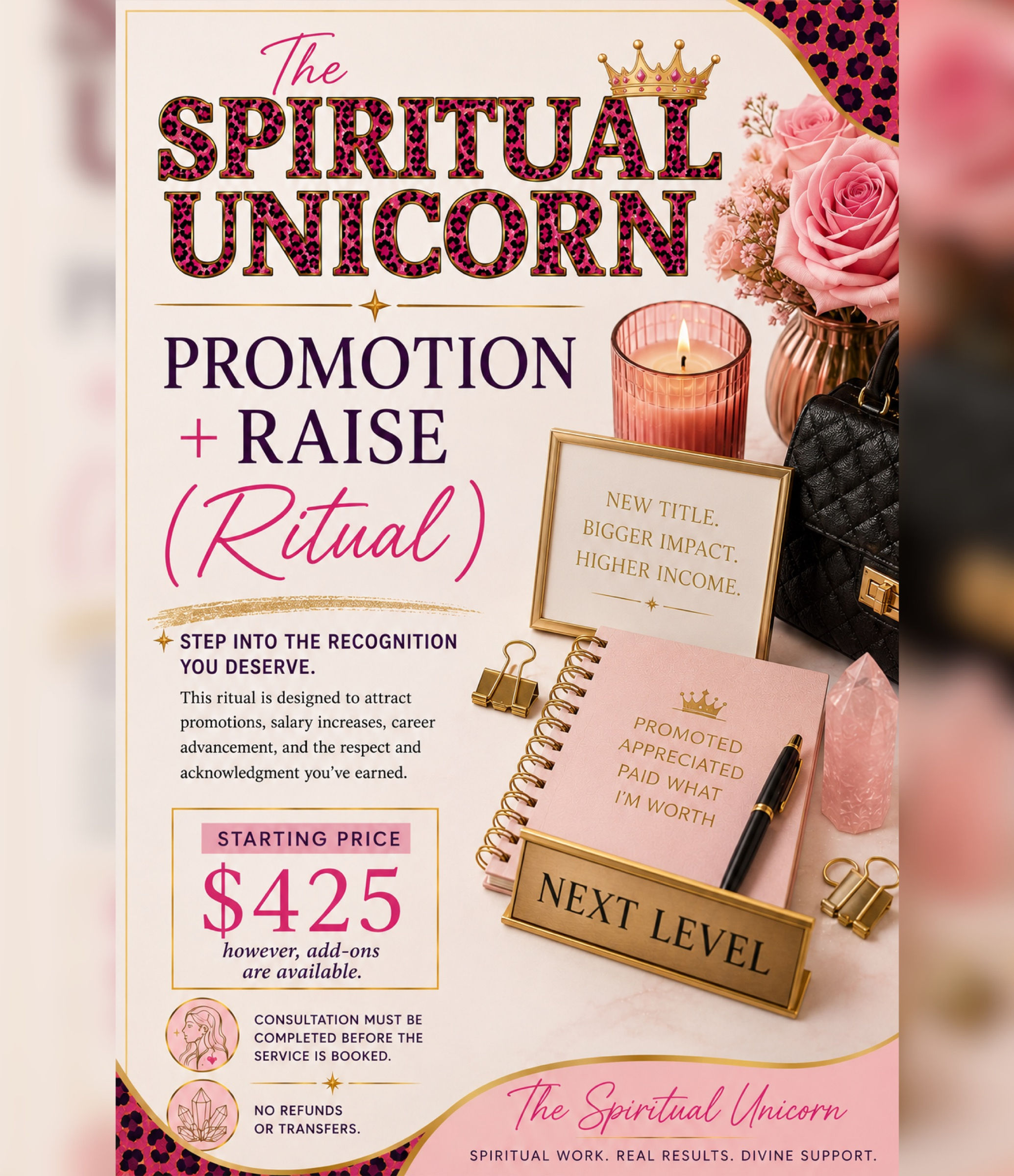 Promotion + Raise 📈💼💲(Ritual)