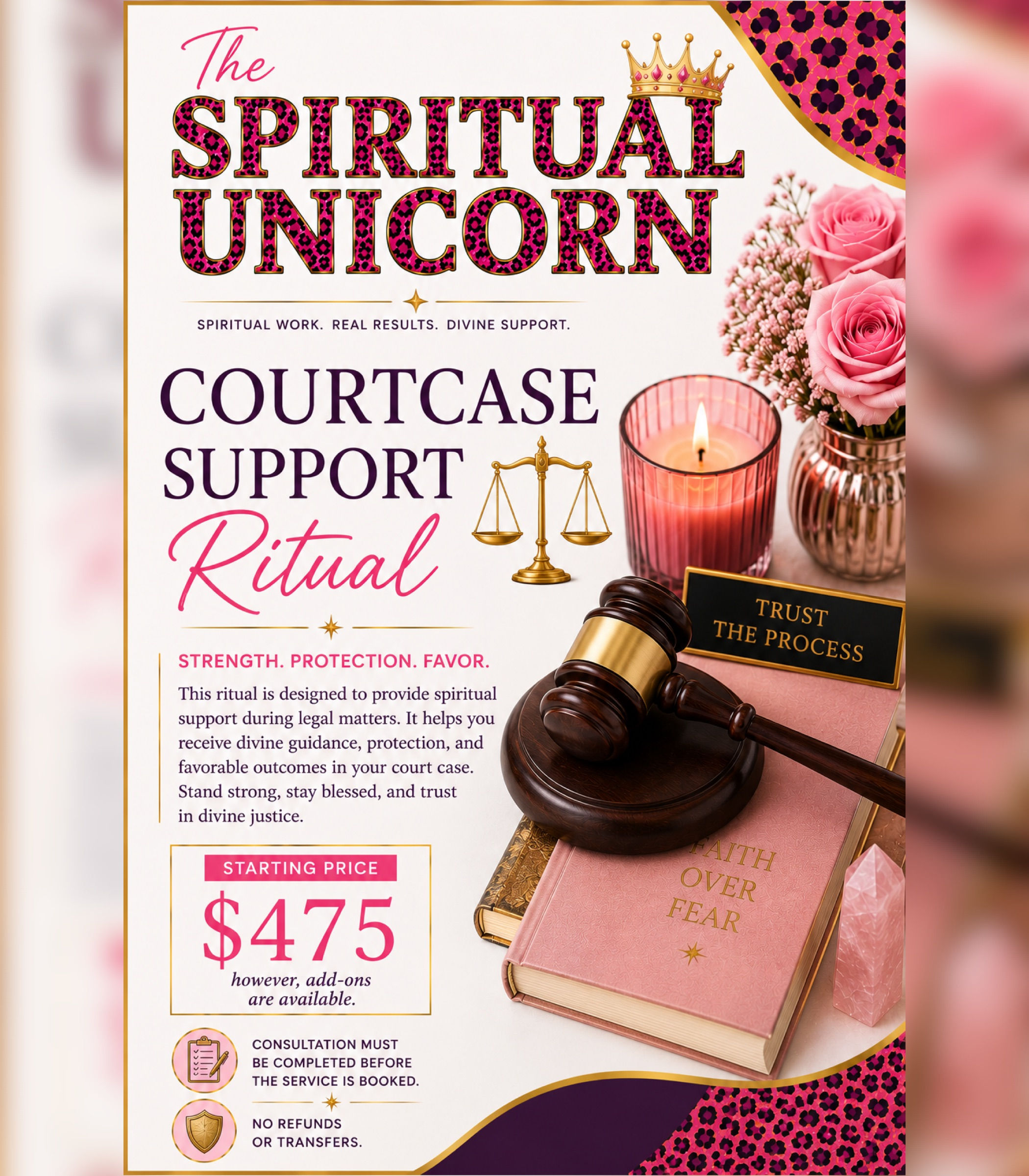 Court Case Support Ritual ⚖️
