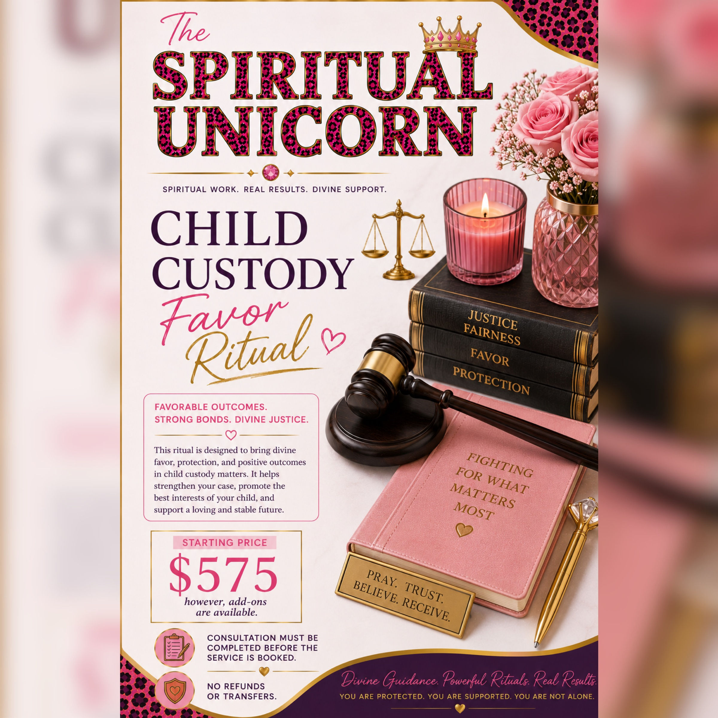 Child Custody Favor Ritual π§πΎββοΈβοΈ