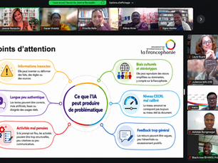 Formation à l'utilisation de l'Intelligence Artificielle pour créer des ressources dans les cours de FLE