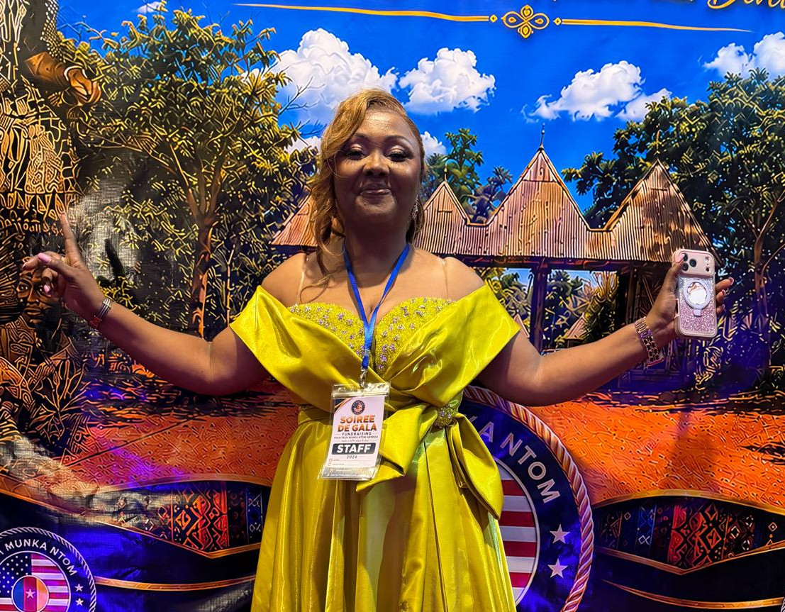 Denise Ngoko Présidente Peuh Munka Ntom America,