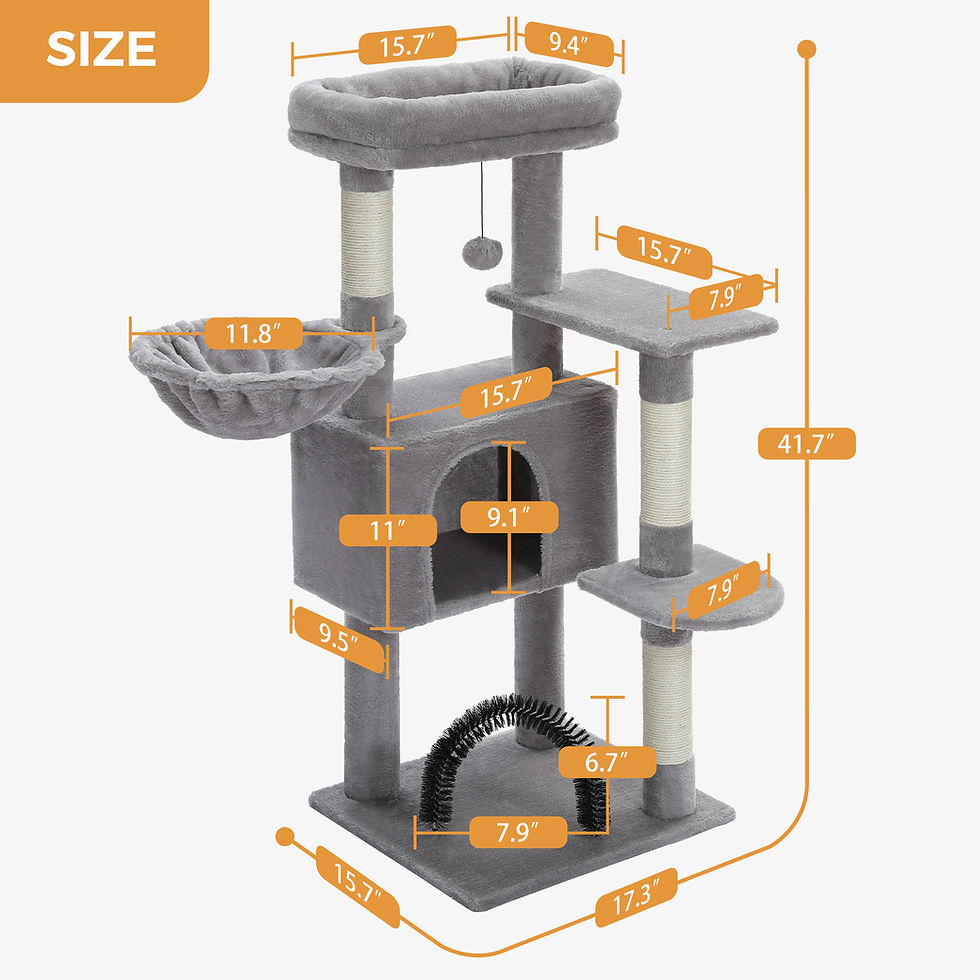 Miniature : arbre chat grand