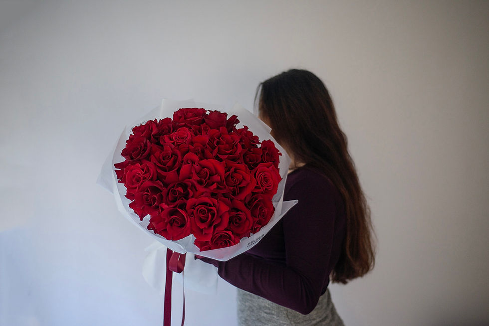 Миниатюра: Nelea Red Rose Bouquet