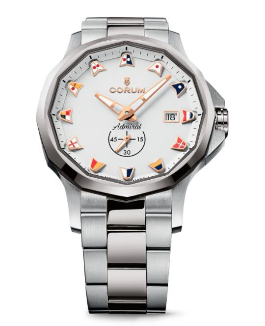 Corum ADMIRAL 42 AUTOMATIC Watch Replica Ref. A395/04247 - 395.110.20/V720 AA24 content media