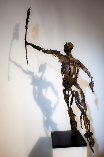 Art obus sculpture galerie montpellier