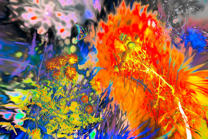 Photographie artistique de Arthur Astier, image poétique et mystique explorant la lumière et la présence